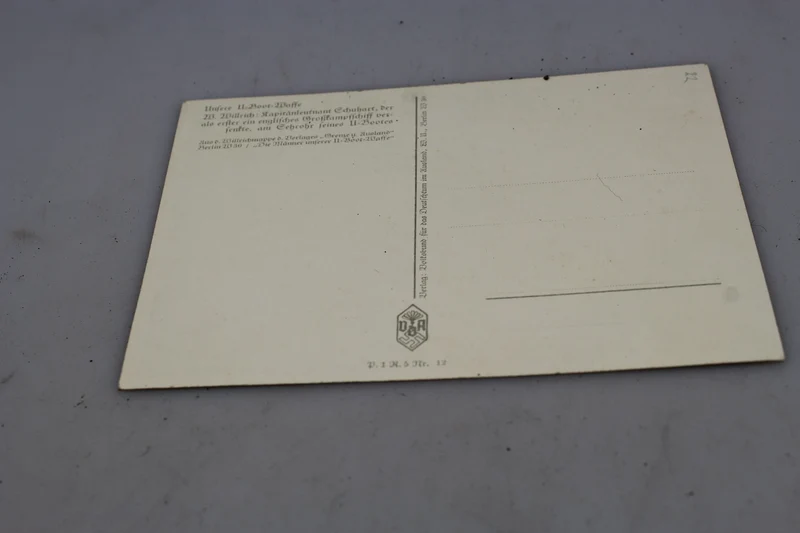 Willrich-Postkarte - „Unsere U-Boot=Waffe“ 2. Weltkrieg