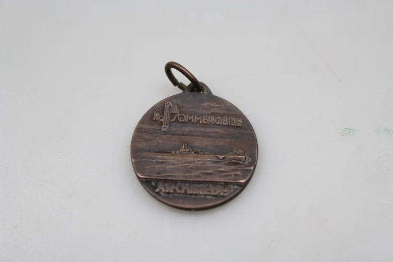 Königliche Medaille für das U-Boot „Archimede“ aus dem Zweiten Weltkrieg