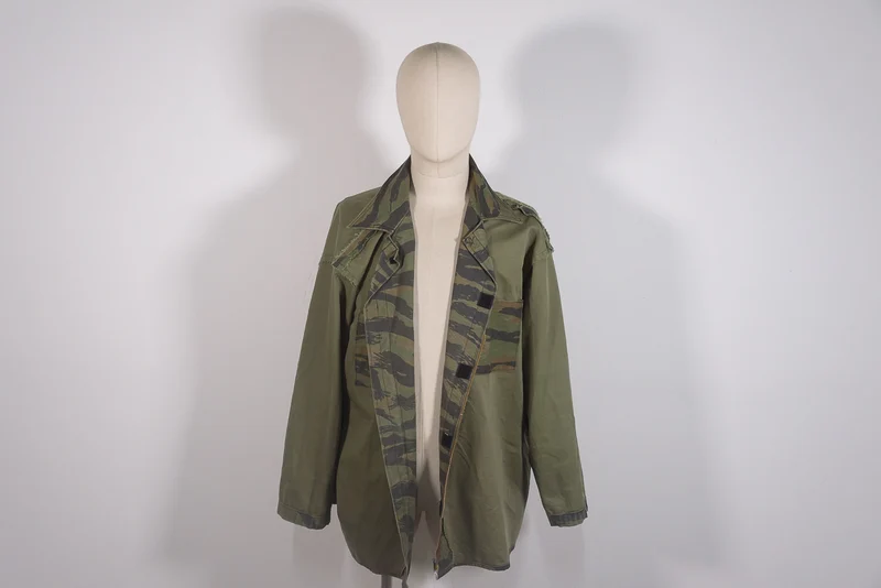 US-Army-Jacke mit Tigerstreifen aus den 80er Jahren