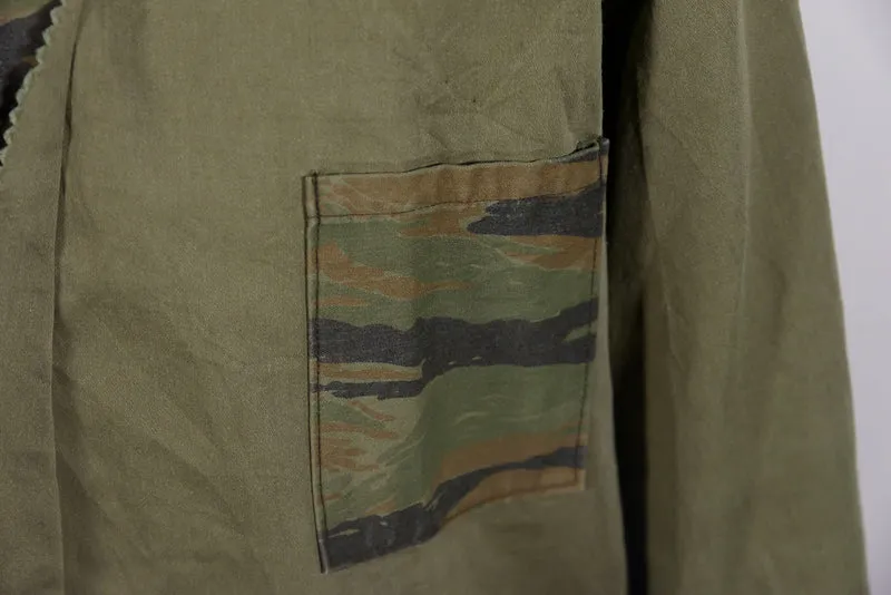 US-Army-Jacke mit Tigerstreifen aus den 80er Jahren