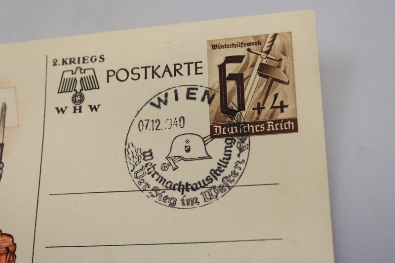 WHW WW2 Postkarte