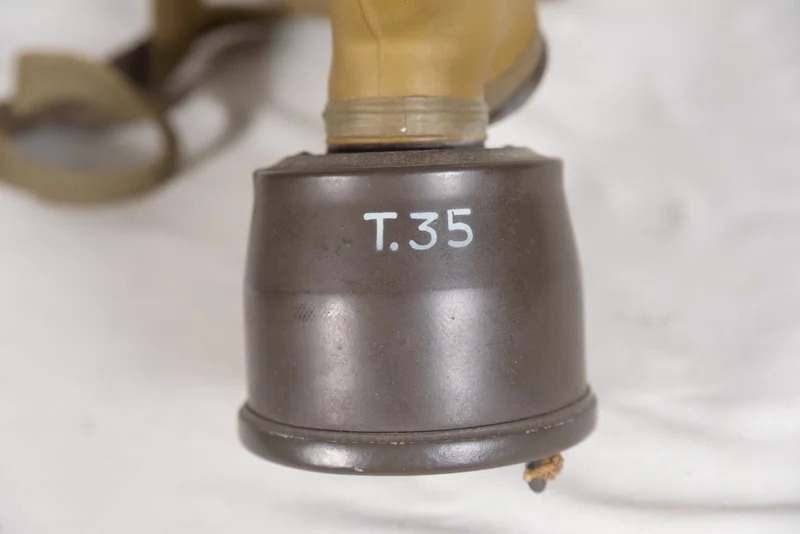 Gasmaske P.35 Größe II - REI WW 2