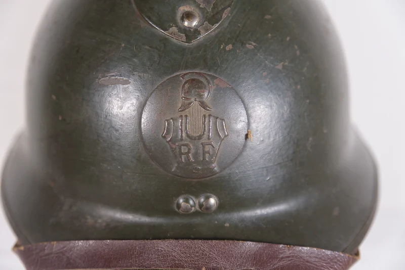 Adrian M.26 Französischer Pionierhelm aus dem Zweiten Weltkrieg
