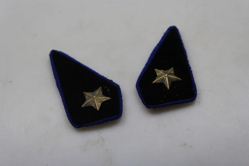 Paar offizielle REI-Insignien aus dem 2. Weltkrieg