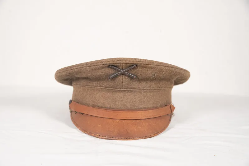 Offizielle M.1912-Mütze der US-Armee aus dem 1. Weltkrieg