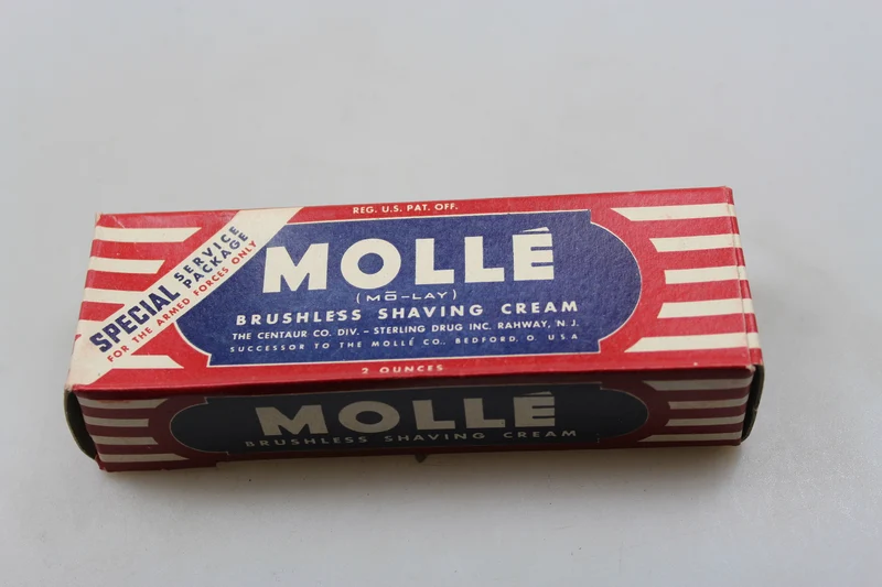 Rasierschaum „Molle“ aus dem 2. Weltkrieg