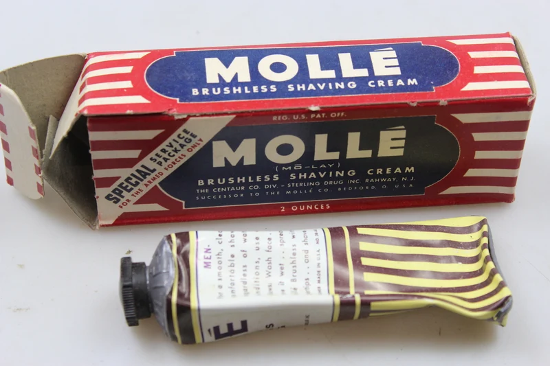 Rasierschaum „Molle“ aus dem 2. Weltkrieg
