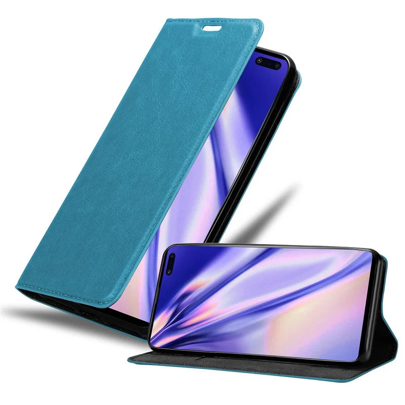 Cadorabo Hülle kompatibel mit Samsung Galaxy S10 5G Schutzhülle mit Magnetverschluss, Standfunktion und Kartenfach