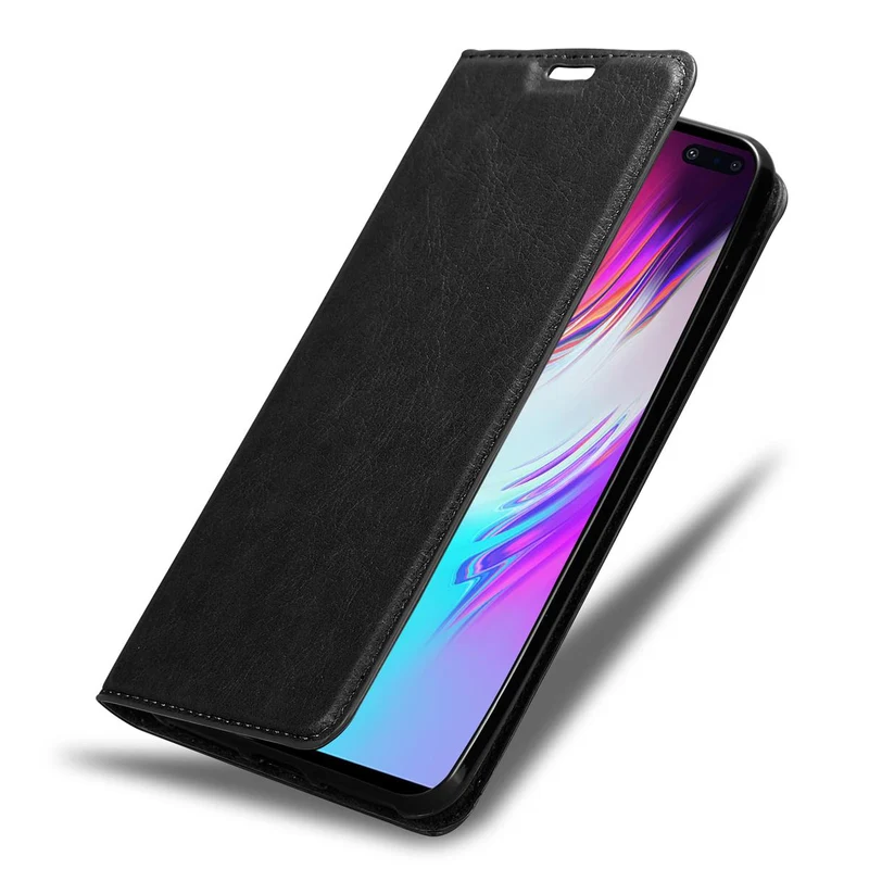 Cadorabo Hülle kompatibel mit Samsung Galaxy S10 5G Schutzhülle mit Magnetverschluss, Standfunktion und Kartenfach