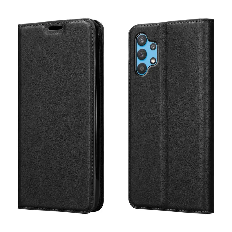 Cadorabo Hülle kompatibel mit Samsung Galaxy A32 4G Schutzhülle mit Magnetverschluss, Standfunktion und Kartenfach