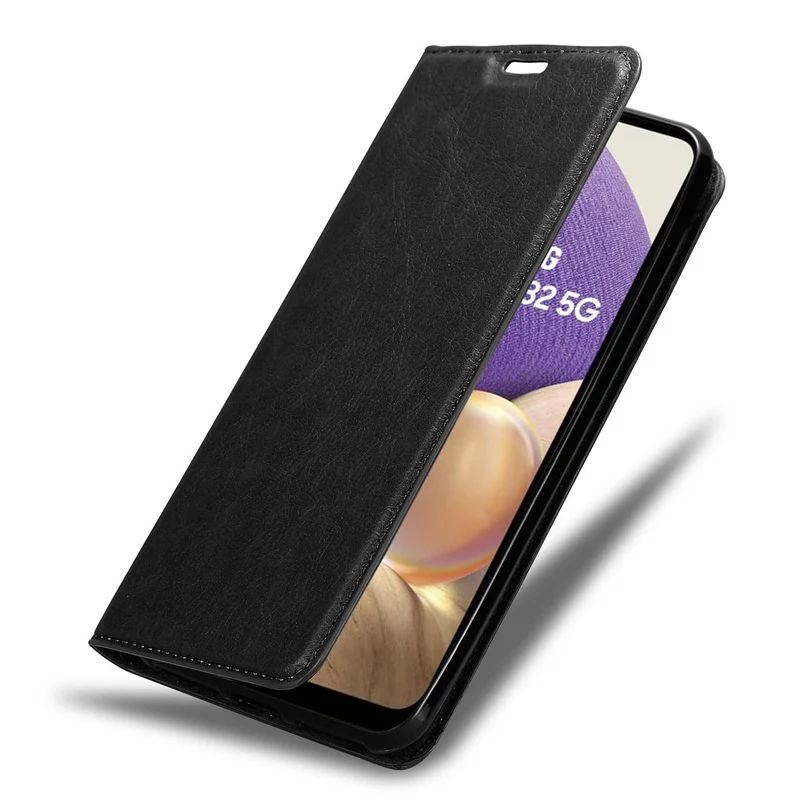Cadorabo Hülle kompatibel mit Samsung Galaxy A32 4G Schutzhülle mit Magnetverschluss, Standfunktion und Kartenfach