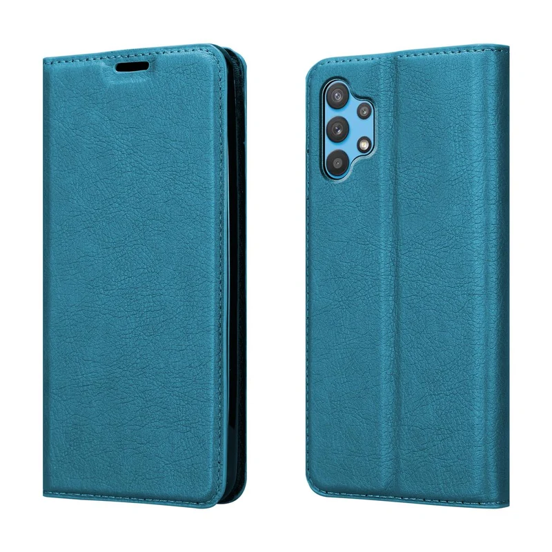 Cadorabo Hülle kompatibel mit Samsung Galaxy A32 4G Schutzhülle mit Magnetverschluss, Standfunktion und Kartenfach