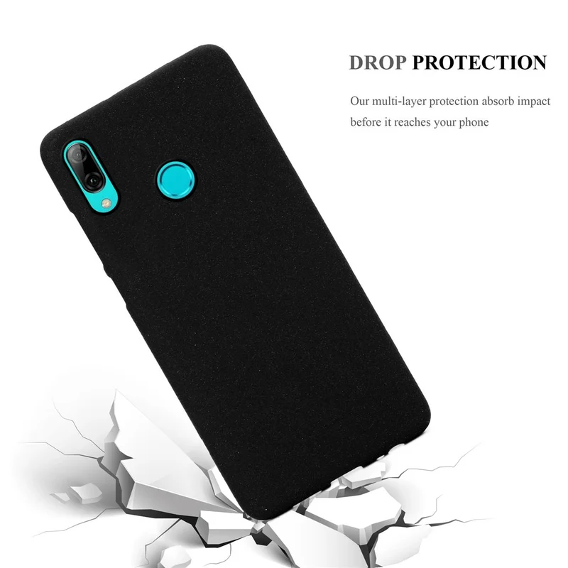 Cadorabo Hülle kompatibel mit Honor 10 LITE / Huawei P SMART 2019 Schutzhülle aus flexiblem TPU Silikon