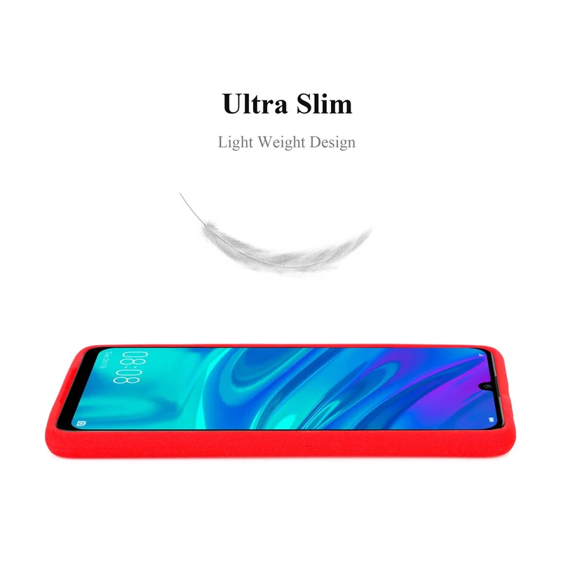 Cadorabo Hülle kompatibel mit Honor 10 LITE / Huawei P SMART 2019 Schutzhülle aus flexiblem TPU Silikon