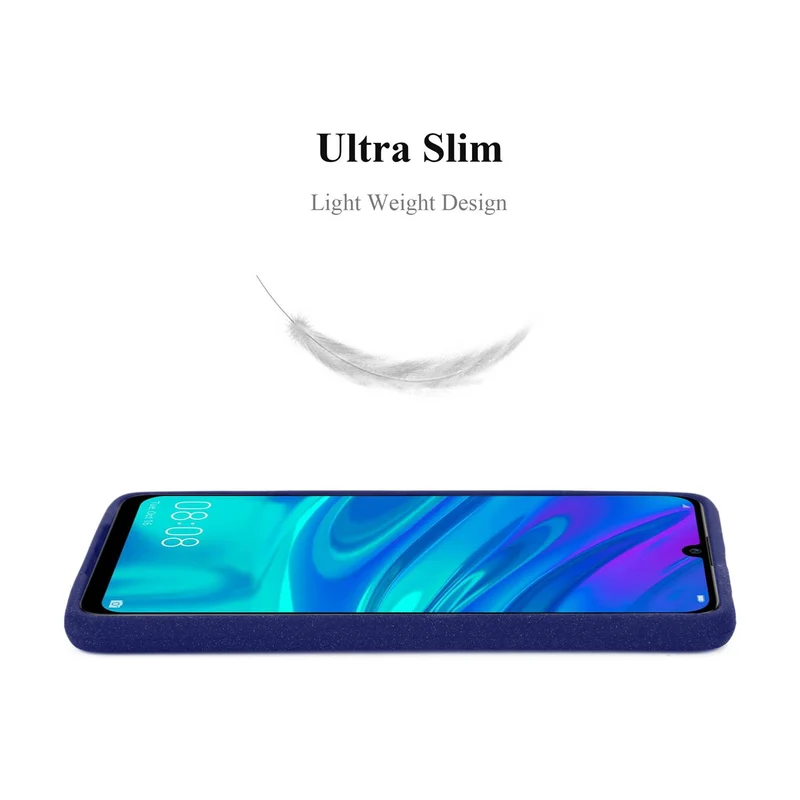 Cadorabo Hülle kompatibel mit Honor 10 LITE / Huawei P SMART 2019 Schutzhülle aus flexiblem TPU Silikon