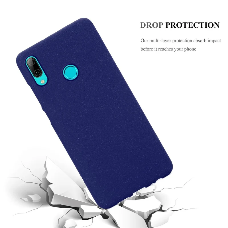 Cadorabo Hülle kompatibel mit Honor 10 LITE / Huawei P SMART 2019 Schutzhülle aus flexiblem TPU Silikon
