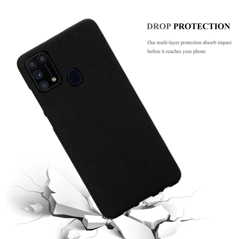 Cadorabo Hülle kompatibel mit Samsung Galaxy M31 Schutzhülle aus flexiblem TPU Silikon