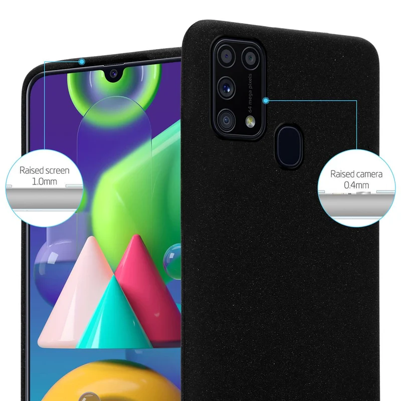 Cadorabo Hülle kompatibel mit Samsung Galaxy M31 Schutzhülle aus flexiblem TPU Silikon
