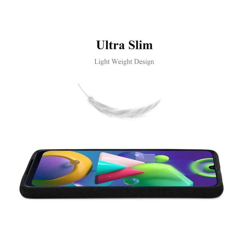 Cadorabo Hülle kompatibel mit Samsung Galaxy M31 Schutzhülle aus flexiblem TPU Silikon