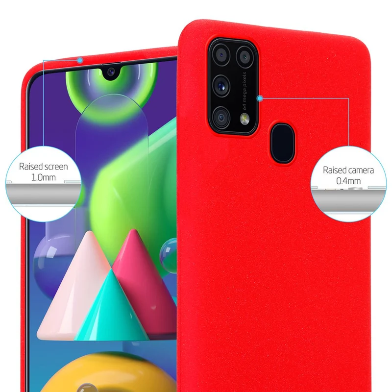 Cadorabo Hülle kompatibel mit Samsung Galaxy M31 Schutzhülle aus flexiblem TPU Silikon