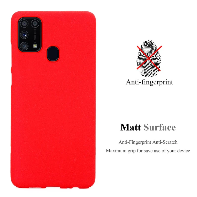 Cadorabo Hülle kompatibel mit Samsung Galaxy M31 Schutzhülle aus flexiblem TPU Silikon