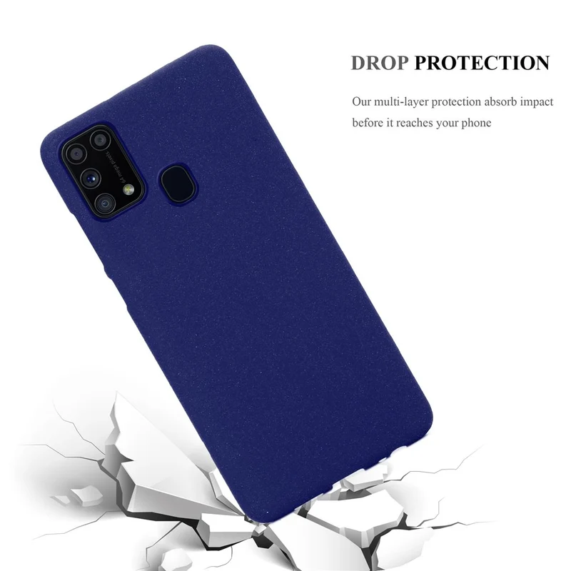 Cadorabo Hülle kompatibel mit Samsung Galaxy M31 Schutzhülle aus flexiblem TPU Silikon