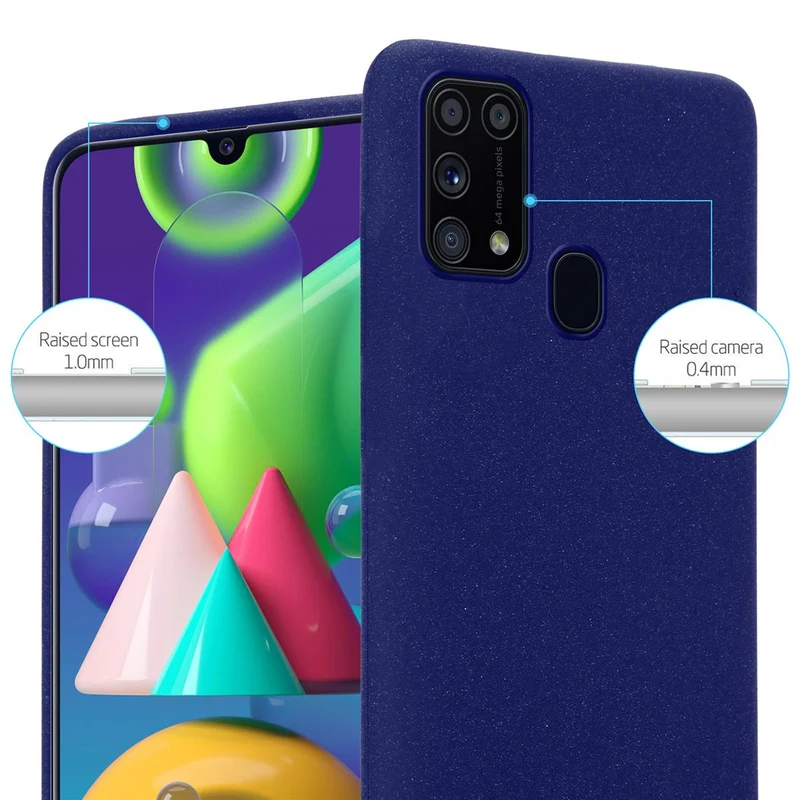 Cadorabo Hülle kompatibel mit Samsung Galaxy M31 Schutzhülle aus flexiblem TPU Silikon