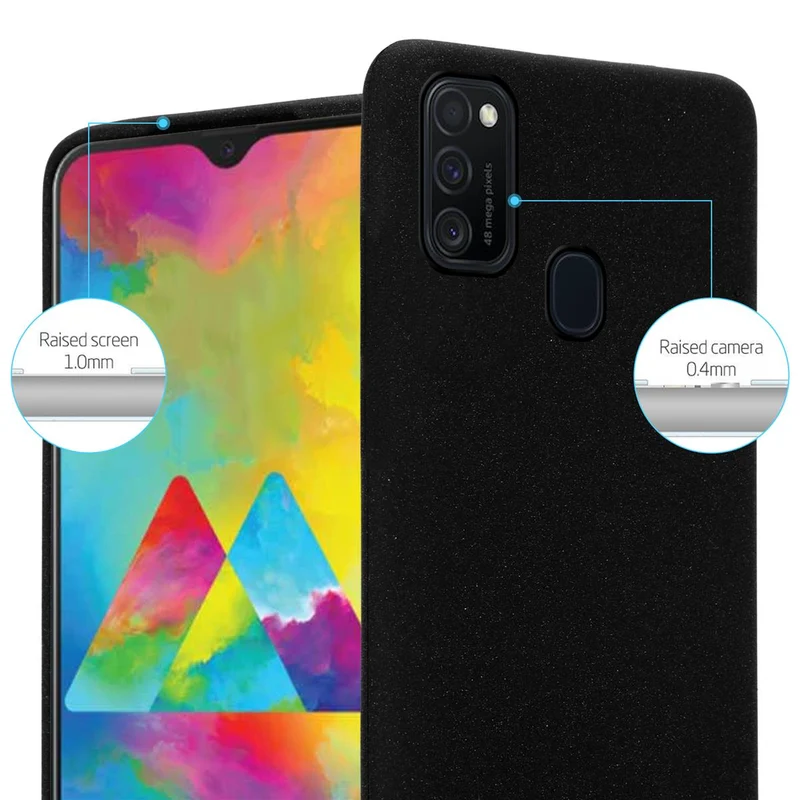 Cadorabo Hülle kompatibel mit Samsung Galaxy M21 / M30s Schutzhülle aus flexiblem TPU Silikon