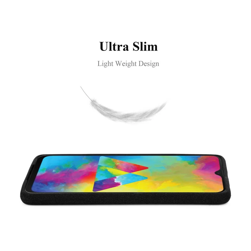 Cadorabo Hülle kompatibel mit Samsung Galaxy M21 / M30s Schutzhülle aus flexiblem TPU Silikon