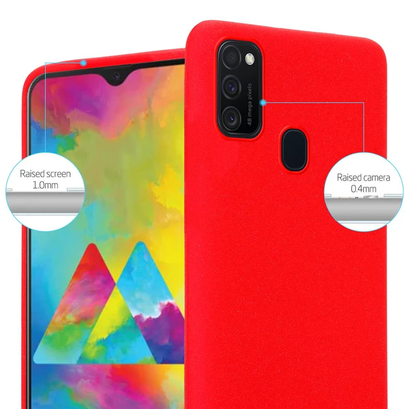 Cadorabo Hülle kompatibel mit Samsung Galaxy M21 / M30s Schutzhülle aus flexiblem TPU Silikon