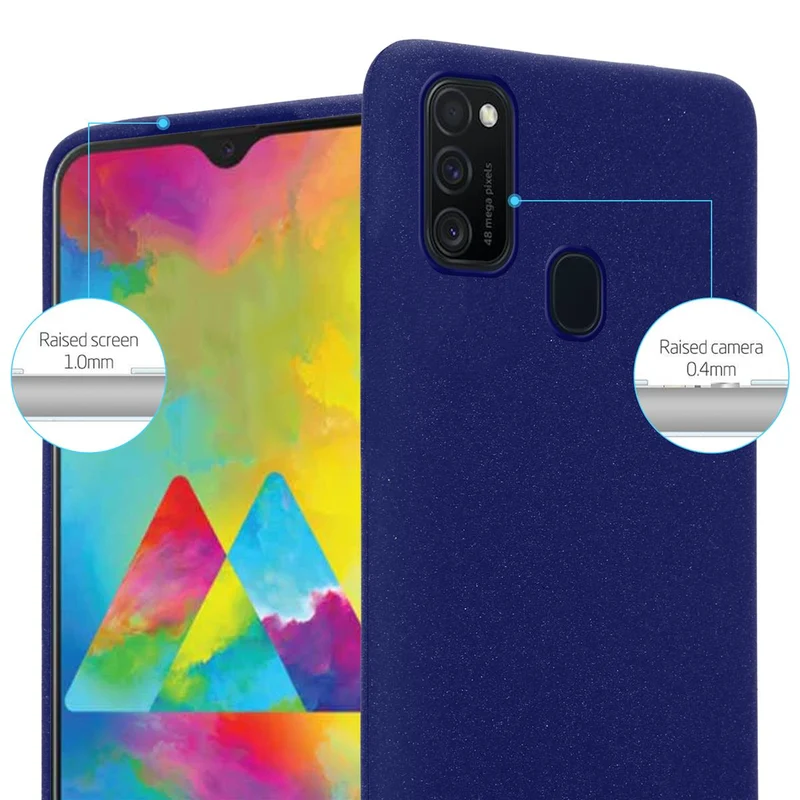 Cadorabo Hülle kompatibel mit Samsung Galaxy M21 / M30s Schutzhülle aus flexiblem TPU Silikon