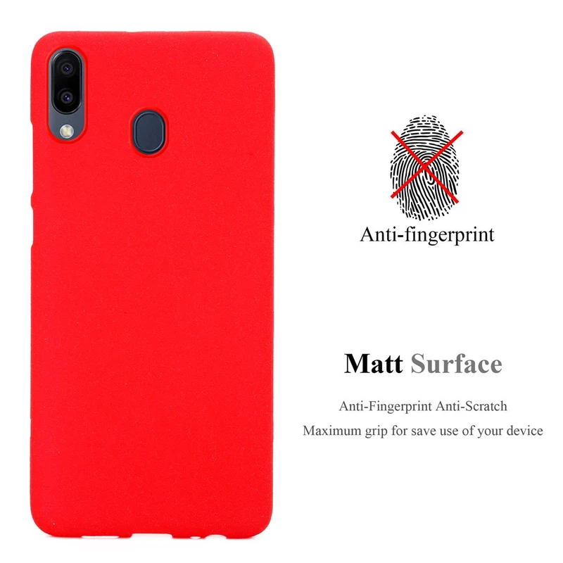 Cadorabo Hülle kompatibel mit Samsung Galaxy M20 Schutzhülle aus flexiblem TPU Silikon