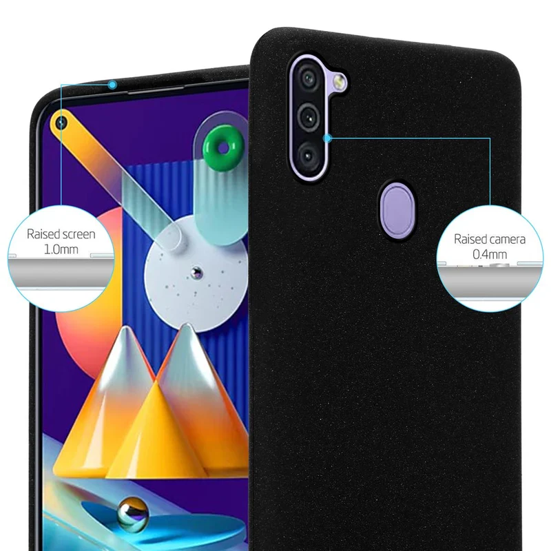 Cadorabo Hülle kompatibel mit Samsung Galaxy A11 / M11 Schutzhülle aus flexiblem TPU Silikon