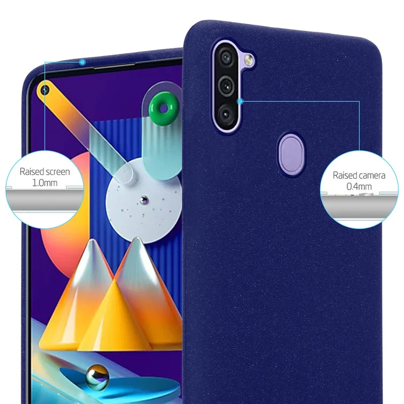 Cadorabo Hülle kompatibel mit Samsung Galaxy A11 / M11 Schutzhülle aus flexiblem TPU Silikon