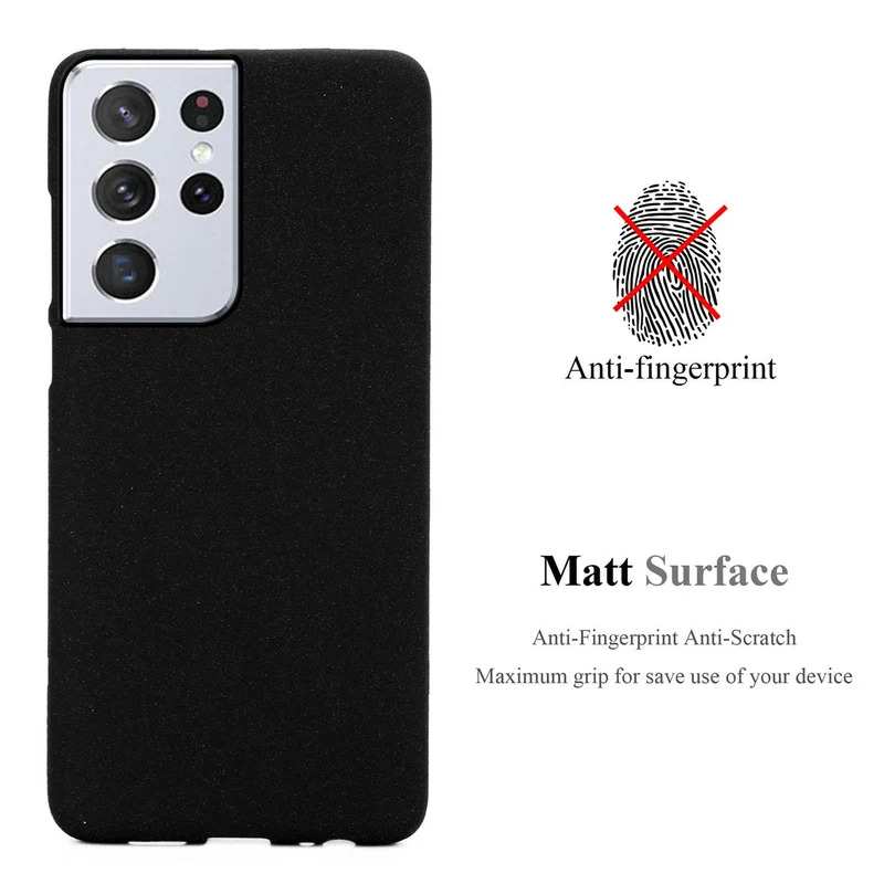 Cadorabo Hülle kompatibel mit Samsung Galaxy S21 ULTRA Schutzhülle aus flexiblem TPU Silikon