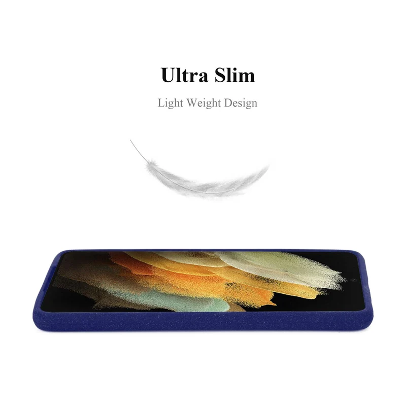 Cadorabo Hülle kompatibel mit Samsung Galaxy S21 ULTRA Schutzhülle aus flexiblem TPU Silikon