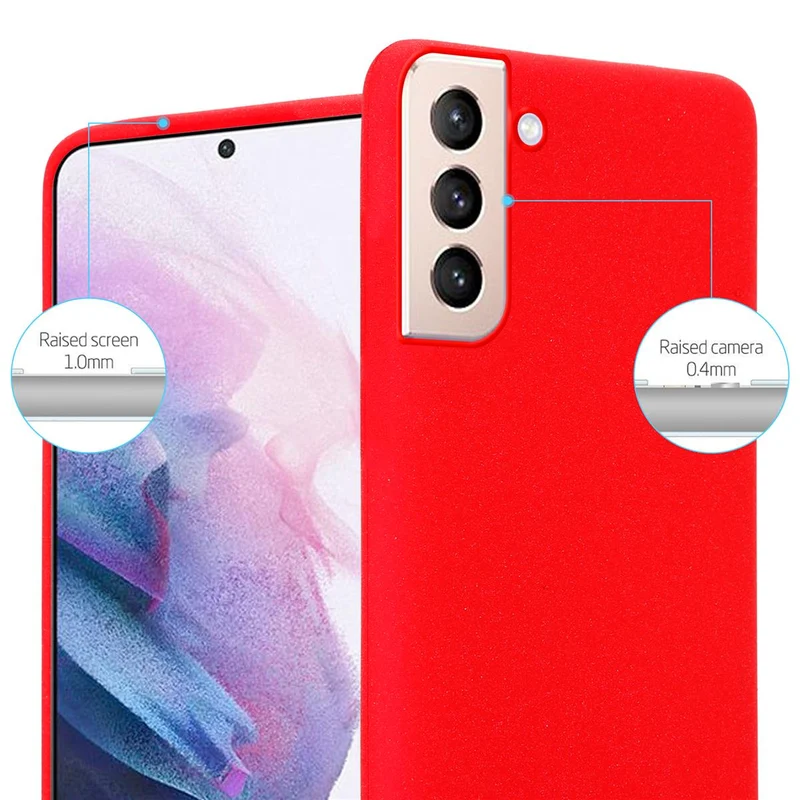 Cadorabo Hülle kompatibel mit Samsung Galaxy S21 PLUS Schutzhülle aus flexiblem TPU Silikon