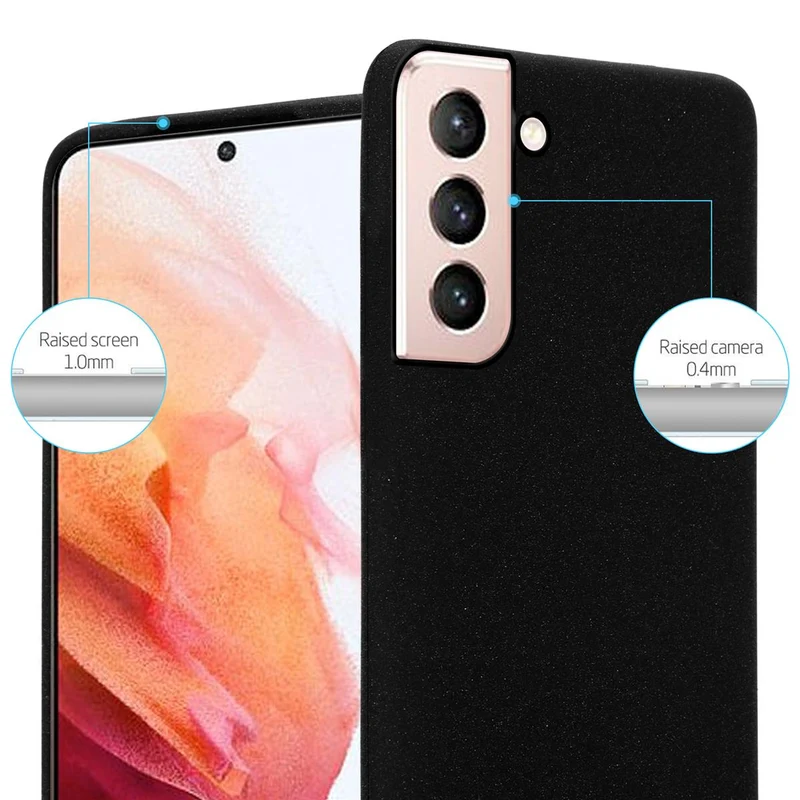 Cadorabo Hülle kompatibel mit Samsung Galaxy S21 5G Schutzhülle aus flexiblem TPU Silikon