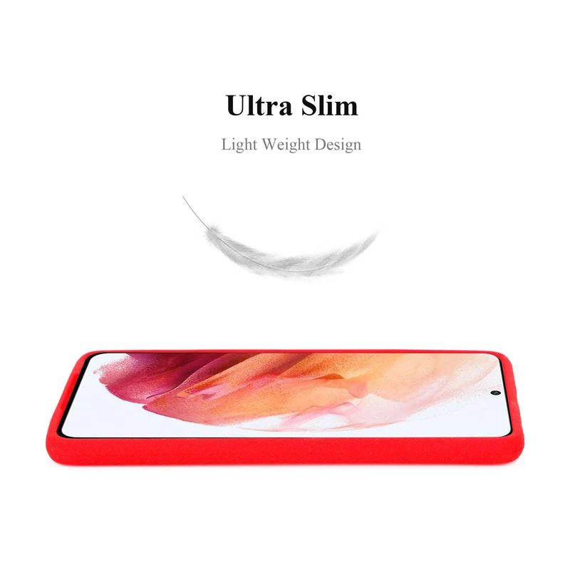 Cadorabo Hülle kompatibel mit Samsung Galaxy S21 5G Schutzhülle aus flexiblem TPU Silikon