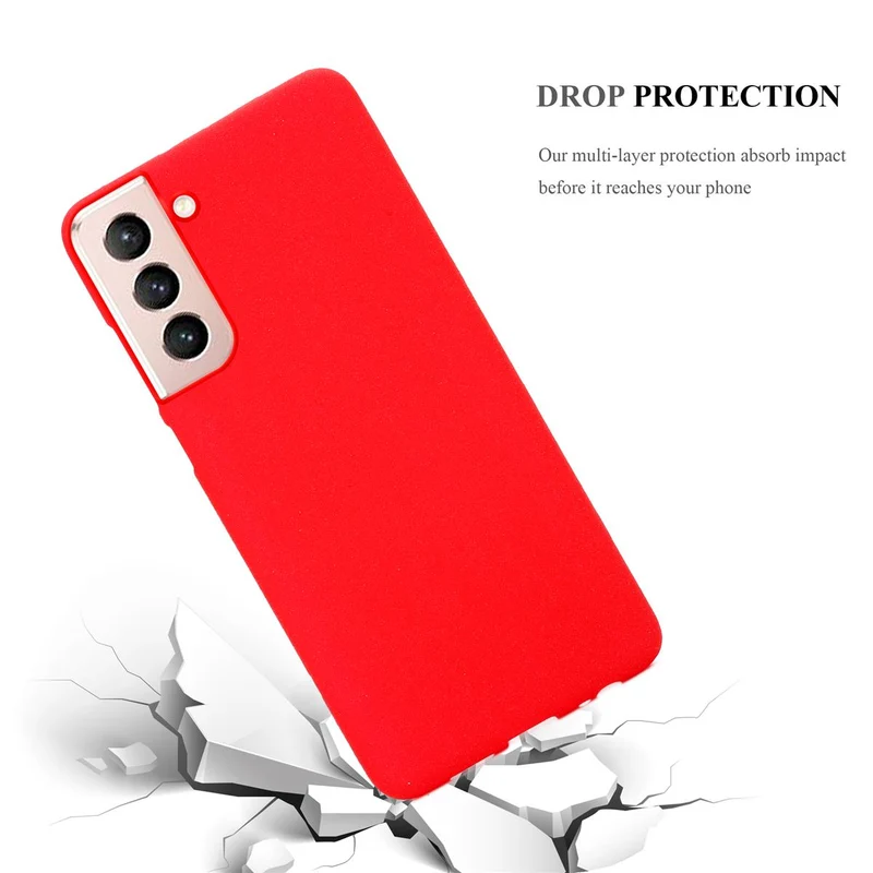 Cadorabo Hülle kompatibel mit Samsung Galaxy S21 5G Schutzhülle aus flexiblem TPU Silikon