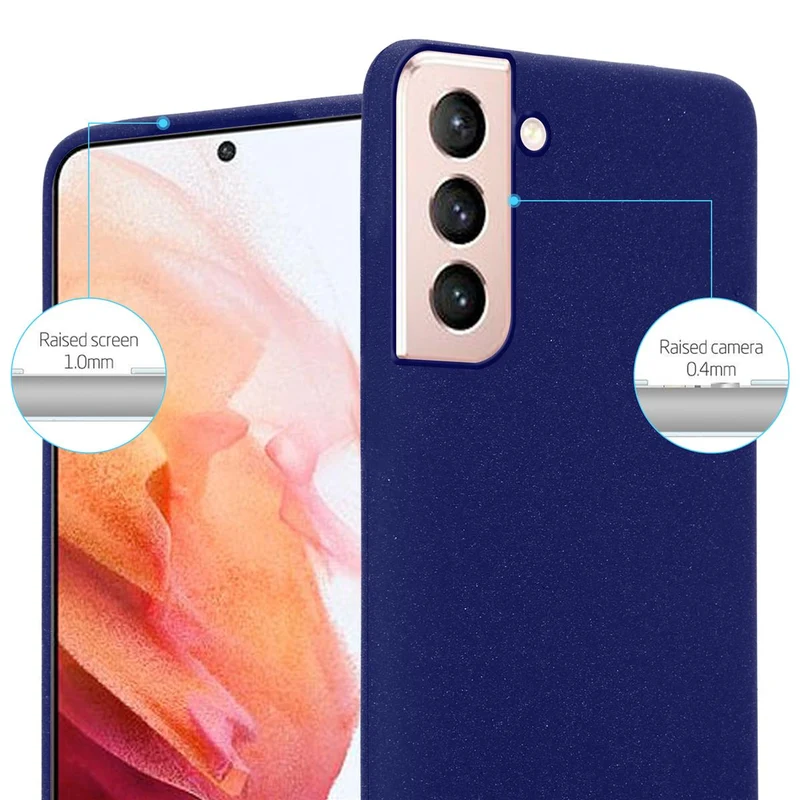 Cadorabo Hülle kompatibel mit Samsung Galaxy S21 5G Schutzhülle aus flexiblem TPU Silikon