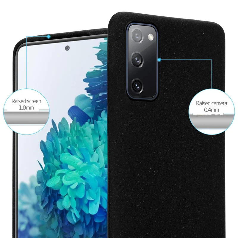 Cadorabo Hülle kompatibel mit Samsung Galaxy S20 FE Schutzhülle aus flexiblem TPU Silikon