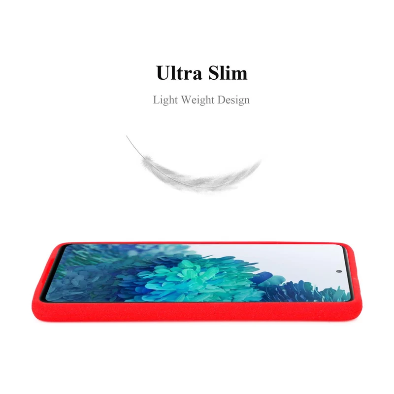Cadorabo Hülle kompatibel mit Samsung Galaxy S20 FE Schutzhülle aus flexiblem TPU Silikon