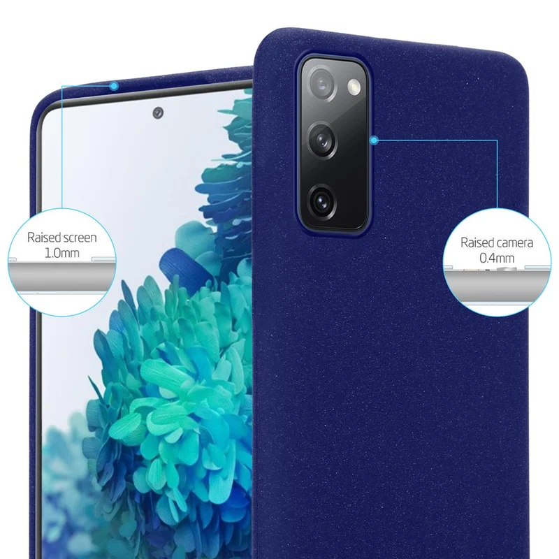 Cadorabo Hülle kompatibel mit Samsung Galaxy S20 FE Schutzhülle aus flexiblem TPU Silikon