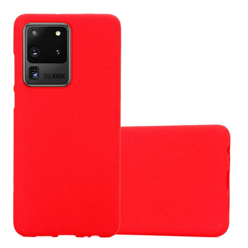 Cadorabo Hülle kompatibel mit Samsung Galaxy S20 ULTRA Schutzhülle aus flexiblem TPU Silikon