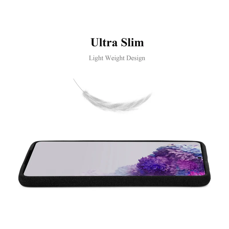 Cadorabo Hülle kompatibel mit Samsung Galaxy S20 ULTRA Schutzhülle aus flexiblem TPU Silikon