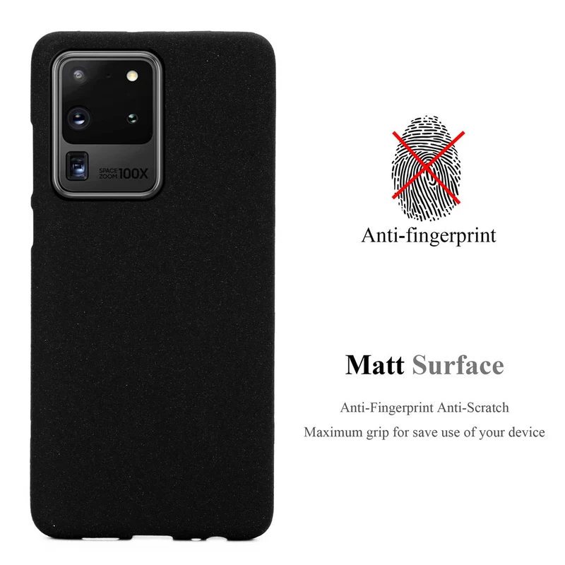 Cadorabo Hülle kompatibel mit Samsung Galaxy S20 ULTRA Schutzhülle aus flexiblem TPU Silikon