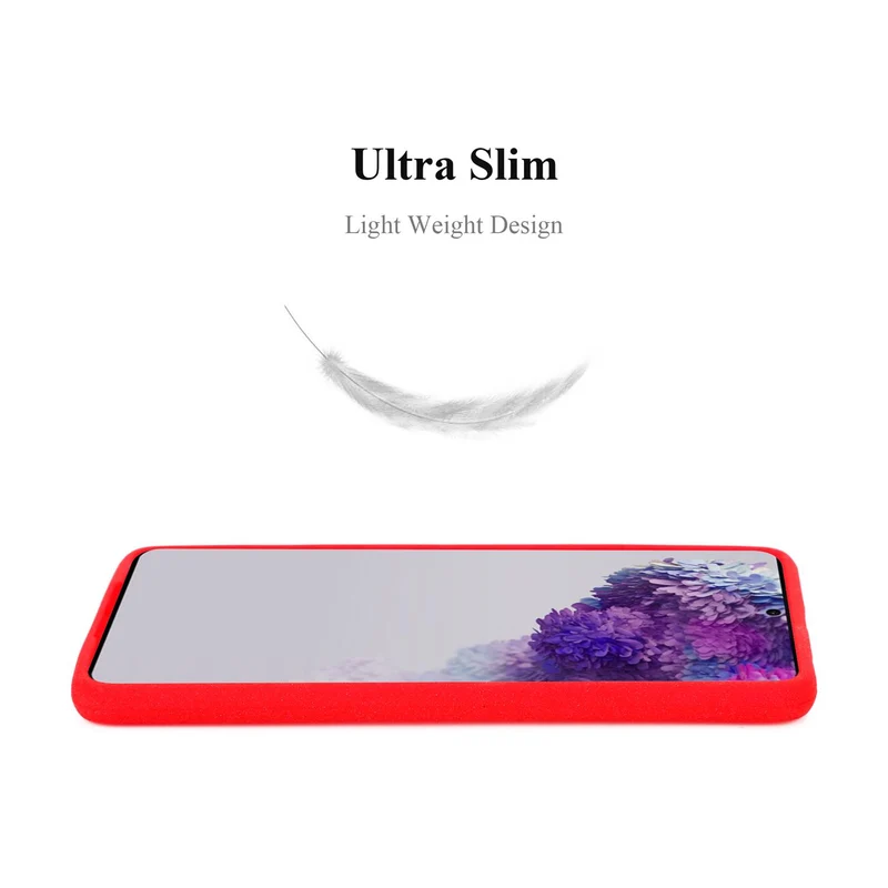 Cadorabo Hülle kompatibel mit Samsung Galaxy S20 ULTRA Schutzhülle aus flexiblem TPU Silikon