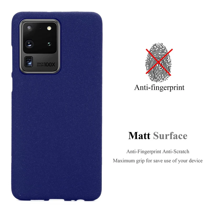Cadorabo Hülle kompatibel mit Samsung Galaxy S20 ULTRA Schutzhülle aus flexiblem TPU Silikon
