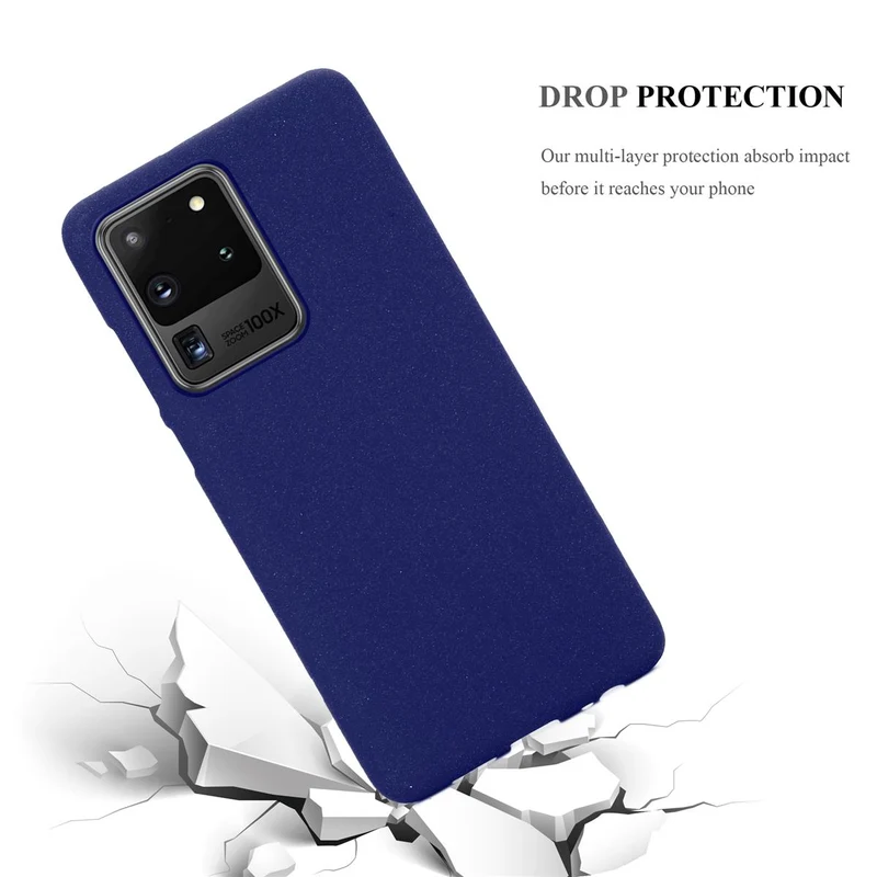 Cadorabo Hülle kompatibel mit Samsung Galaxy S20 ULTRA Schutzhülle aus flexiblem TPU Silikon